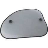 Carpoint - Opvouwbaar Zongordijn - Zwart - 2 Stuks