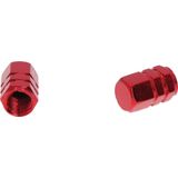 Carpoint - Ventieldopjes - Rood - 5 Stuks