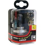 Carpoint - 7-delige H4-reservelampenset - H4-lampen - Zekeringen - Opbergbox