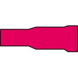 Carpoint - Geïsoleerde Rondstekkerbus Kabelschoen - Rood - 4mm - 10 Stuks