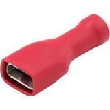 1541 - Stekker - Rood - Staal, Kunststof - Aantal 10