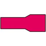 1541 - Stekker - Rood - Staal, Kunststof - Aantal 10