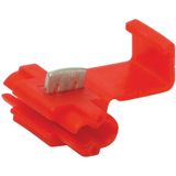 Carpoint - Aftakconnector 1563 - Rood - Staal, Kunststof - 10 Stuks