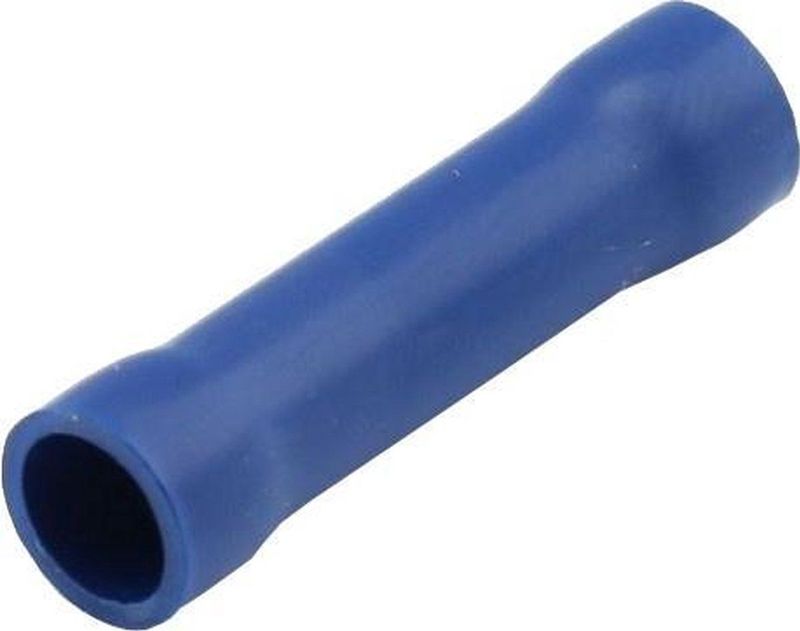 Carpoint - Stootverbinder Kabelschoen - Blauw - 10 Stuks - Diameter 4.5mm