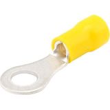 Carpoint - Kabeloogjes - Geel - Staal, Kunststof - Inhoud 10 Stuks