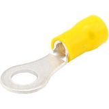 Carpoint - Kabeloogjes - Geel - Staal, Kunststof - Inhoud 10 Stuks