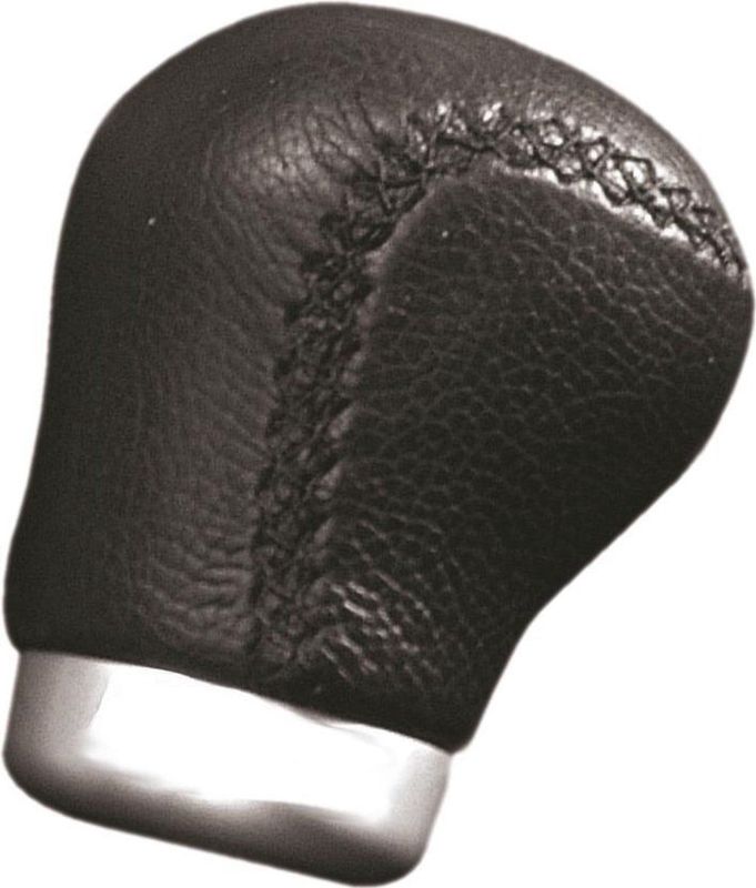 Carpoint - Pookknop - Zwart - Leer