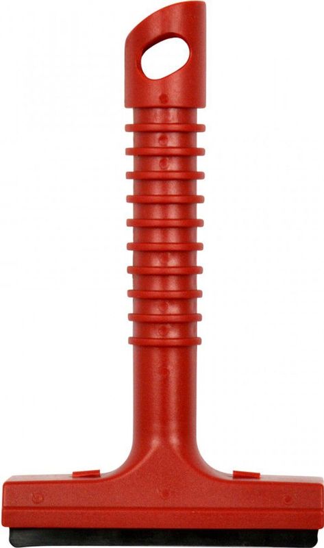 Carpoint - Ijskrabber - Rood - Kunststof - Met Rubberen Wisser