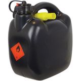 Benzinekan zwart 5L
