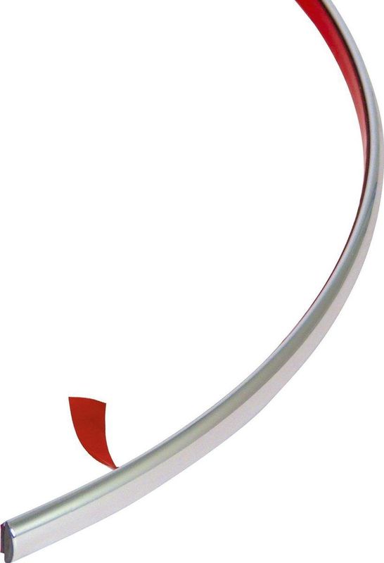 Sierstrip - Chrome - Zelfklevend - 6mm x 8m - Universeel