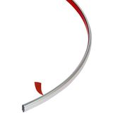 Carpoint - Decoratie Strip - Chroom - 8m - 9mm Breed - Zelfklevend