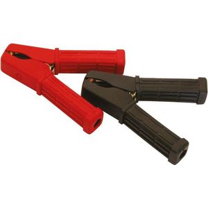 Carpoint - Accupoolklem - Rood/Zwart - Geïsoleerd - 2 Stuks