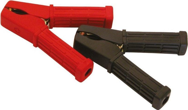 Carpoint - Accupoolklem - Rood/Zwart - Geïsoleerd - 2 Stuks
