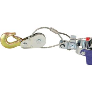 Carpoint - Handlier - 800 daN - Dubbele Kabel - Veiligheidshaken