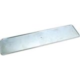 Carpoint - Kentekenplaathouder - Chroom - RVS