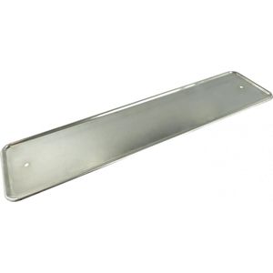 Kentekenplaathouder Inox Chroom