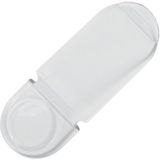 Carpoint - Parkeerkaarthouder - Doorzichtig - Kunststof - 14cm x 9cm