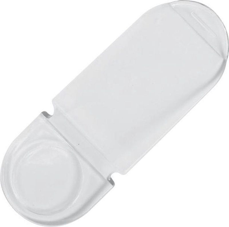 Carpoint - Parkeerkaarthouder - Doorzichtig - Kunststof - 14cm x 9cm