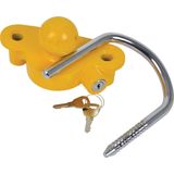 Carpoint - Disselslot - Koppelingsslot - Geel - Staal - 50 mm