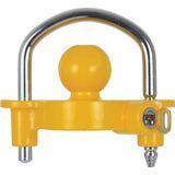 Carpoint - Disselslot - Koppelingsslot - Geel - Staal - 50 mm