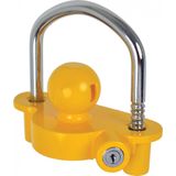 Carpoint - Disselslot - Koppelingsslot - Geel - Staal - 50 mm