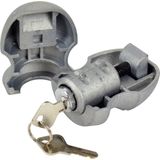 Carpoint - Koppelingsslot - Zilver - Staal - Voor Koppelingen 50 mm