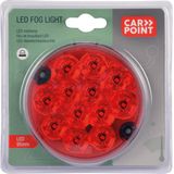 Carpoint - Mistachterlicht - Rood - Kunststof - 12/24 Volt