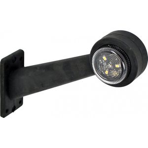 Carpoint - Breedtelicht - Links - Zwart - Kunststof - LED Verlichting