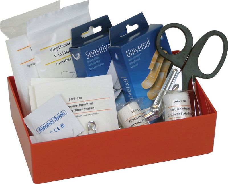 Carpoint - EHBO Set - Assorti Pleisters - Inclusief HBO Handleiding