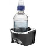 Carpoint - Dubbele Blikjeshouder - Zwart/Zilver - Kunststof