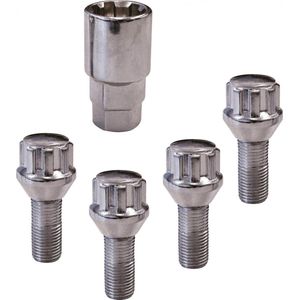 Slotbouten set Bolconisch M12x1,5 x26mm