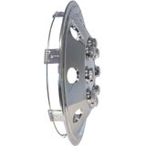 Carpoint - Wieldoppenset - Chrome - Set van 4