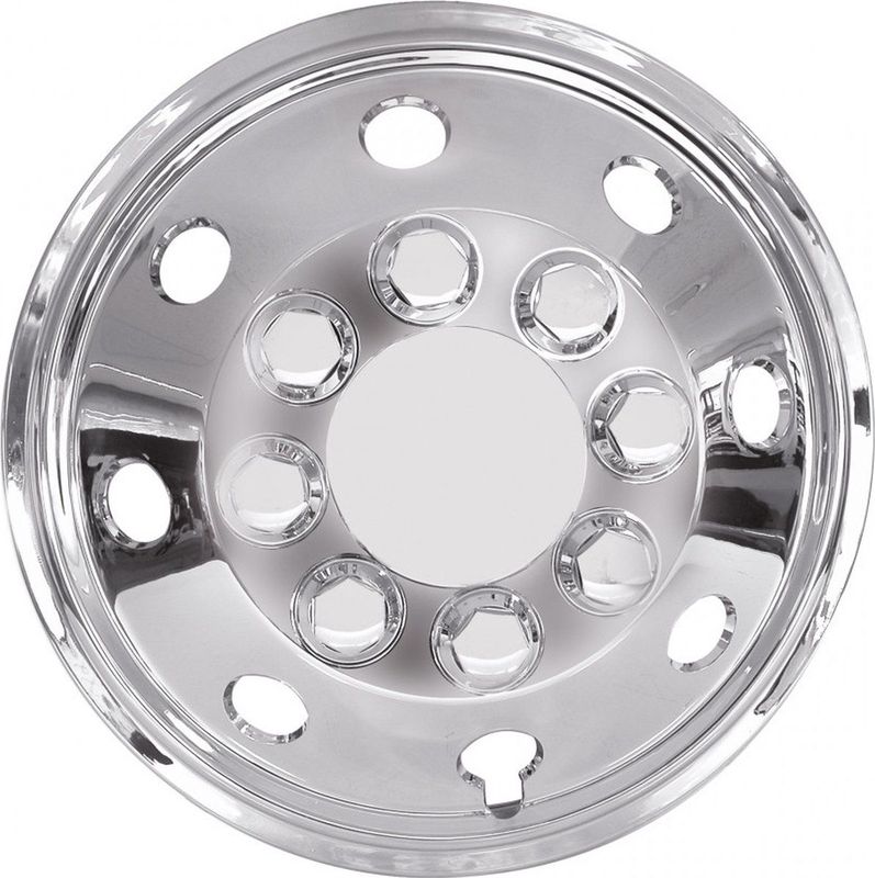 Carpoint - Wieldoppenset - Chrome - Set van 4