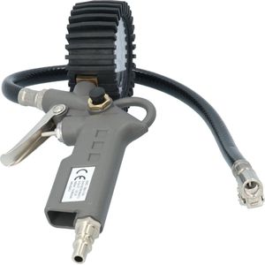 Carpoint - Bandenblazer - Met Manometer - Max Werkdruk 12 Bar - Slanglengte 35 cm