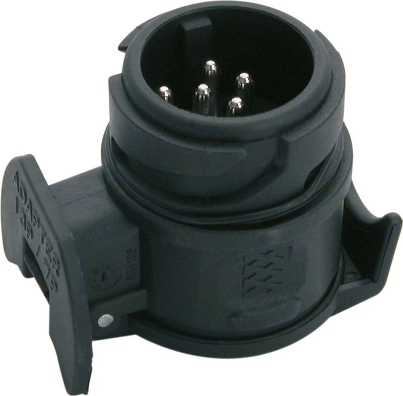 Carpoint - Verloopstekker - Zwart - Kunststof