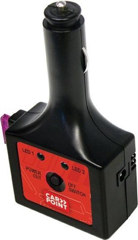 Carpoint - Computer Memory Saver - Accutester - 9 Volt - 12 Volt - 3 Meter Kabel