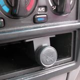 Carpoint - Contactdoos - Waterdicht - 12/24 Volt - Inclusief Stofkap