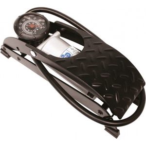 Carpoint - Voetpomp - Universeel - Met Analoge Manometer - Stalen Constructie