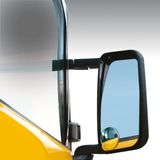 Carpoint - Dode Hoekspiegel - Zilver - Kunststof - Zelfklevend