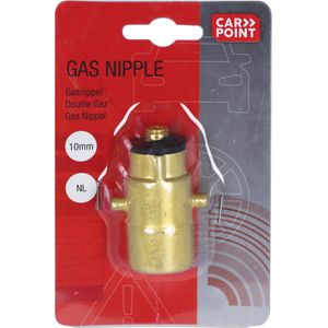 Carpoint - LPG-nippel Bajonet - Goud - Messing