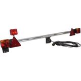 Carpoint - Lichtpaneel - Uitschuifbaar - Metaal - 7-polige Stekker - 140-210 cm