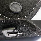 Carpoint - Automatklemmen - Zwart - Kunststof - Set van Twee Stuks