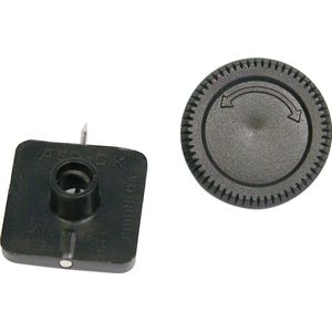 Carpoint - Automatklemmen - Zwart - Kunststof - Set van Twee Stuks