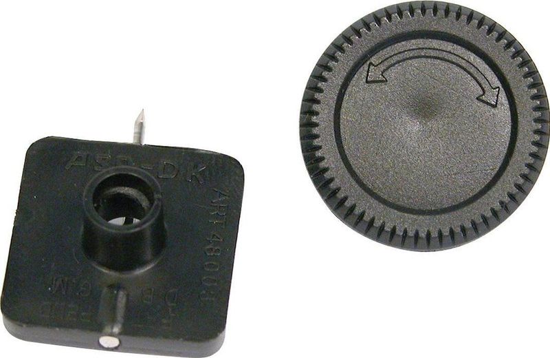 Carpoint - Automatklemmen - Zwart - Kunststof - Set van Twee Stuks