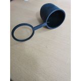 Carpoint - Trekhaakdop - Zwart - Rubber - Met Ring