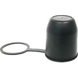 Carpoint - Trekhaakdop - Zwart - Rubber - Met Ring