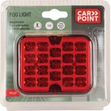 Carpoint - Mistachterlicht - LED - Rood - Kunststof - 100x80x25mm