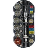 Carpoint - 30-delige Gloeilampenset - H1 en H7 - Inclusief Zekeringen - Opbergbox