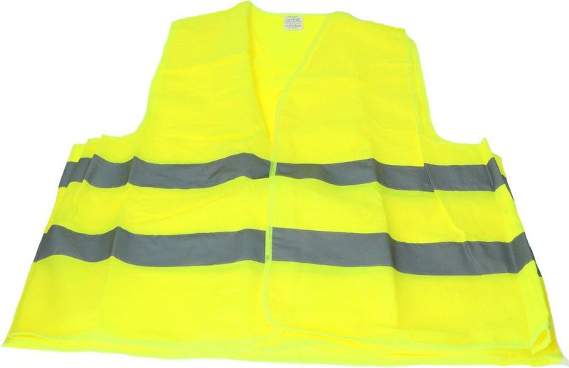Carpoint - Reflecterend Veiligheidsvest - Geel - Zilverreflectief