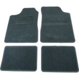 Carpoint - Automattenset - Zwart - Rubber - 2 Voormatten 2 Achtermatten